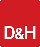 D and H logo