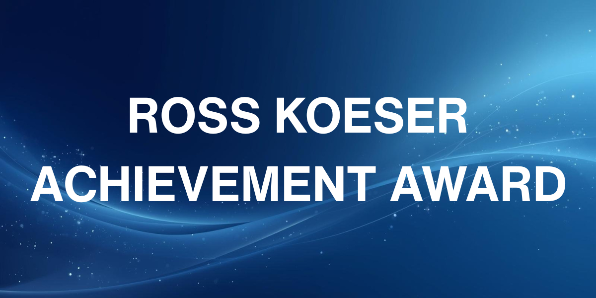 Ross Koeser Award