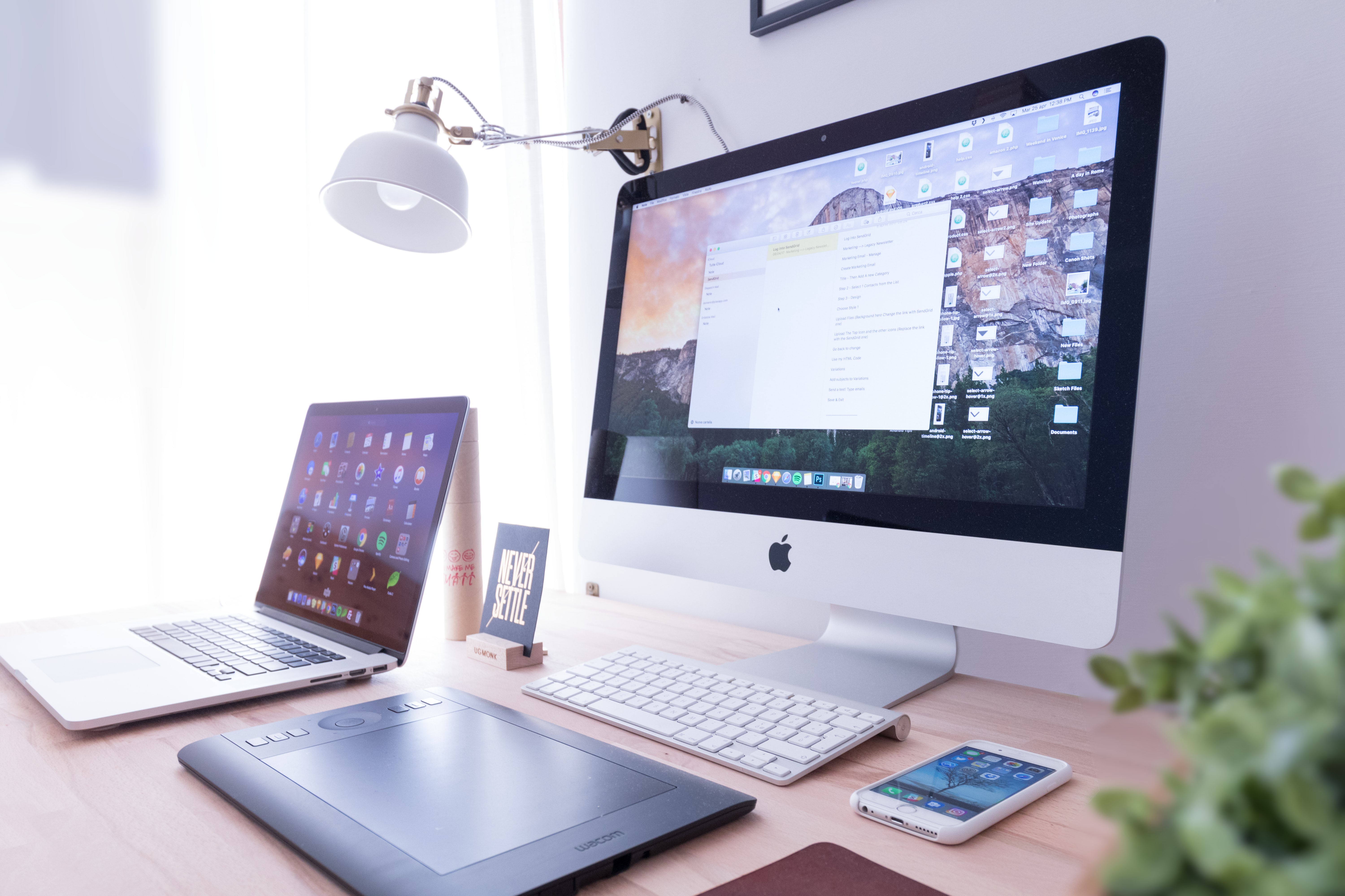 Technology on Desk