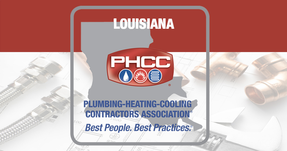 Last Call for Correspondence Registrations! PlumbingHeatingCooling Contractors of Louisiana