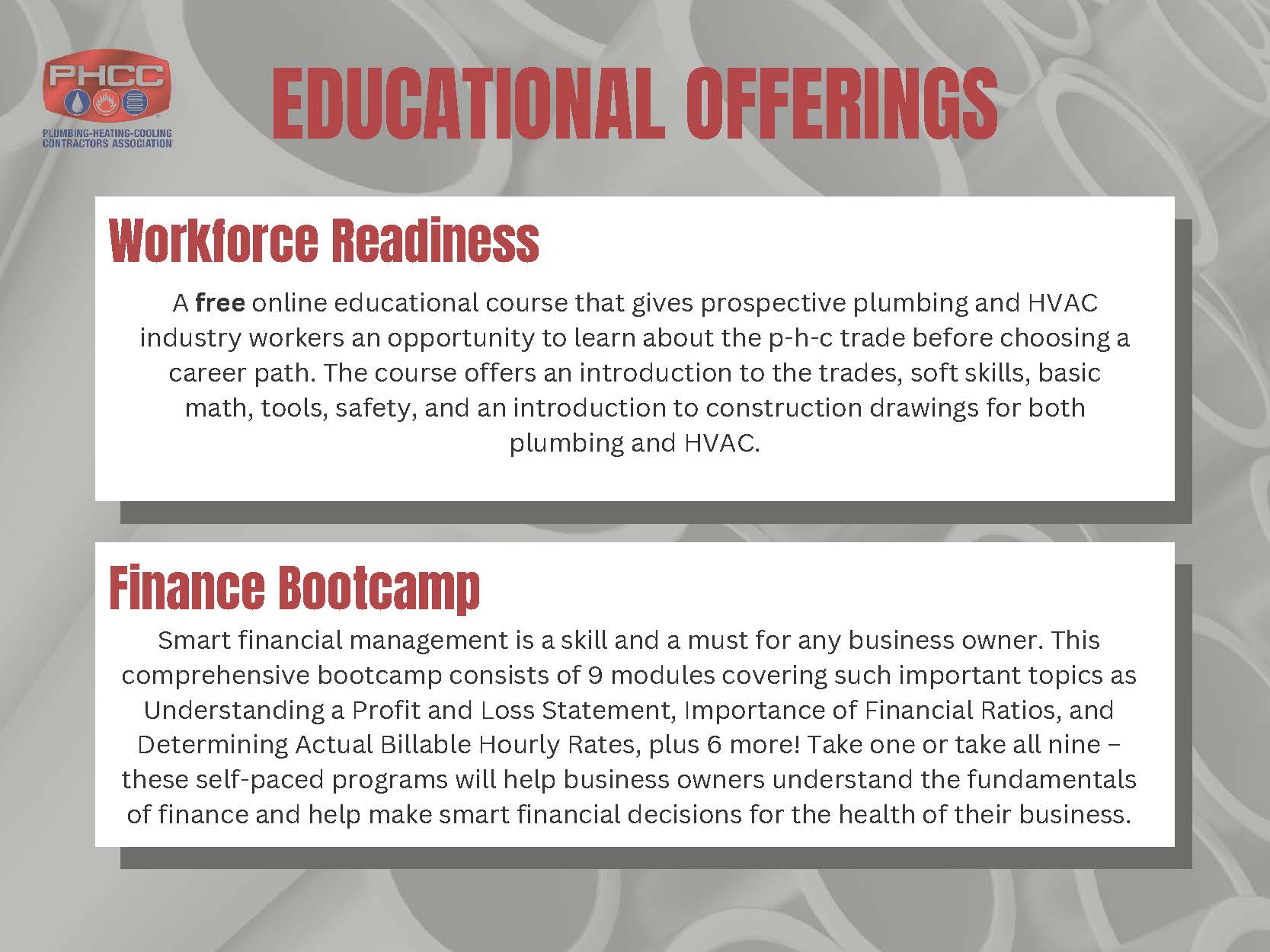 2022 Continuing Professional Education Trainings Plumbing Heating 2022-continuing-professional-education-trainings-plumbing-heating