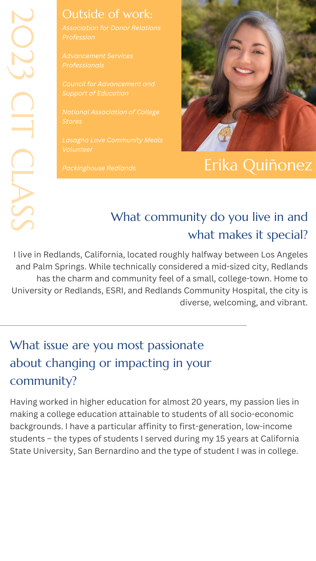 Meet the CIT Class of 2022 test Leadership California