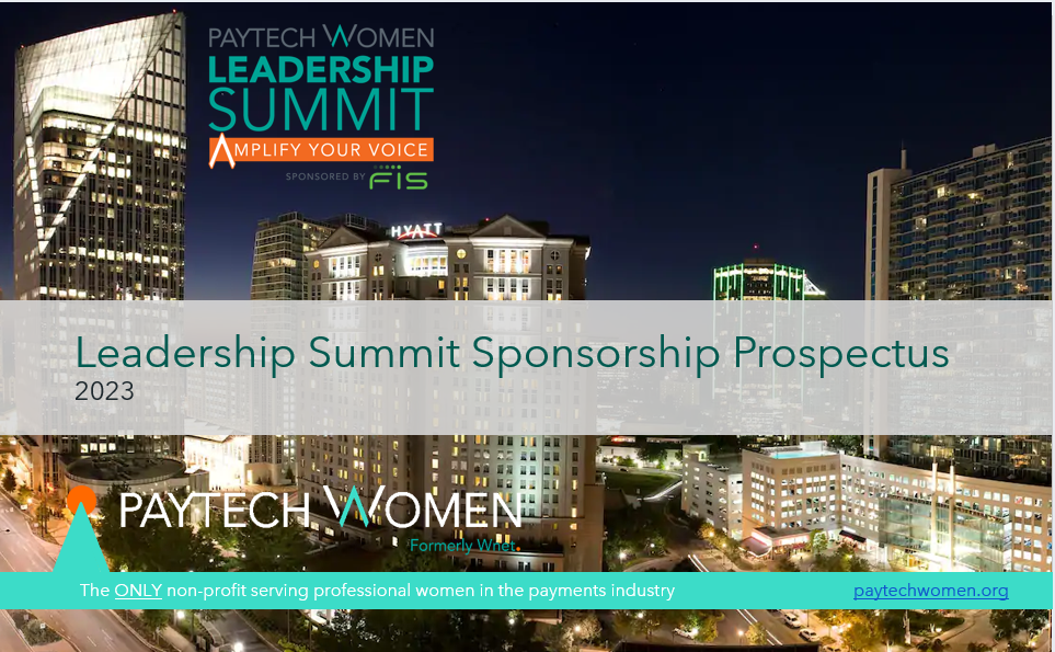 PTW Leadership Summit 2023 Sponsorship Prospectus