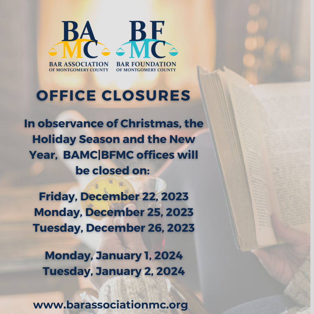 Bar Association of Montgomery County Maryland