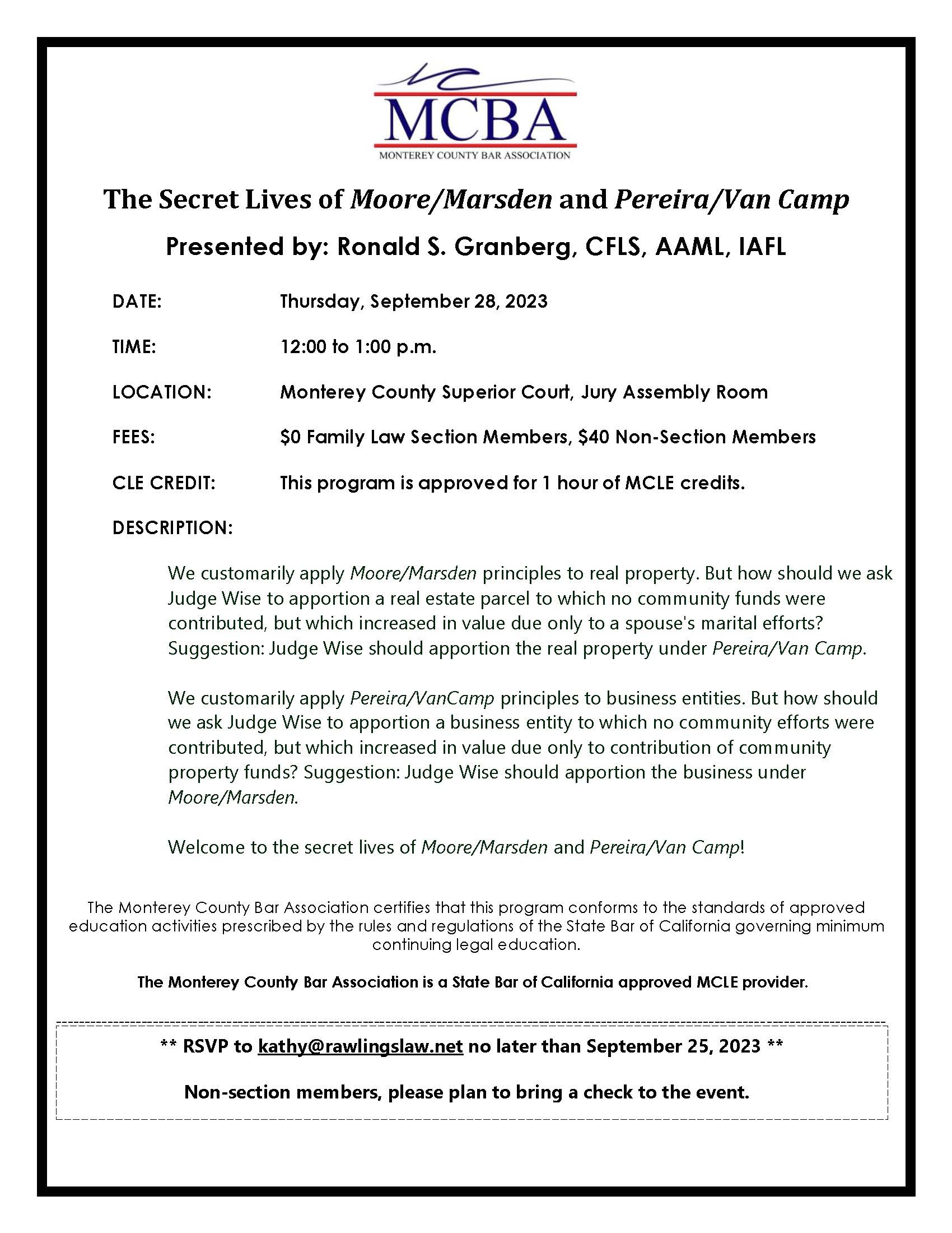 Monterey County Bar Association