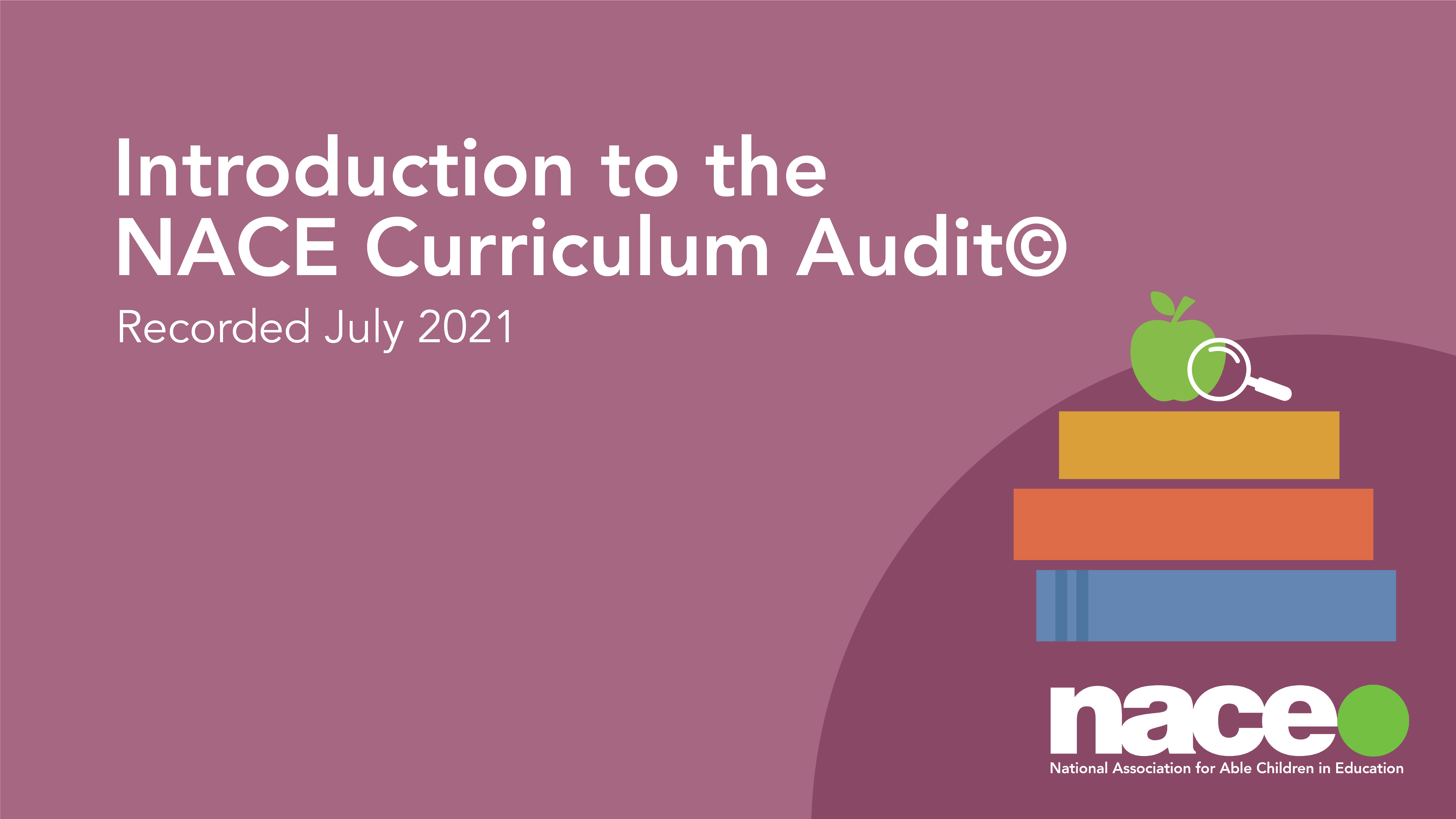 Introduction to the NACE Curriculum Audit