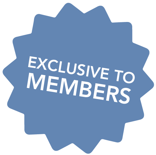 EXCLUSIVE TO MEMBERS