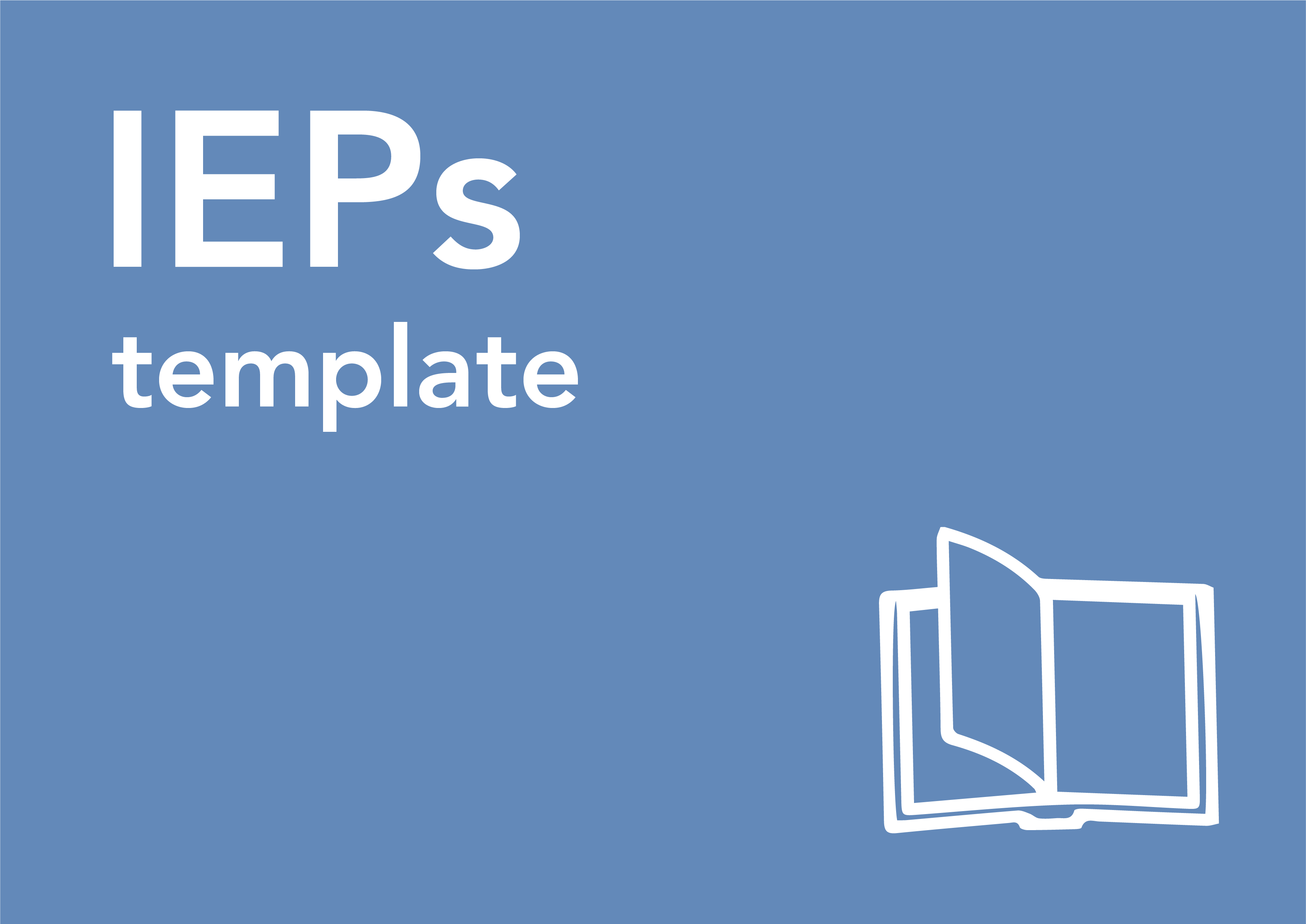IEPs template