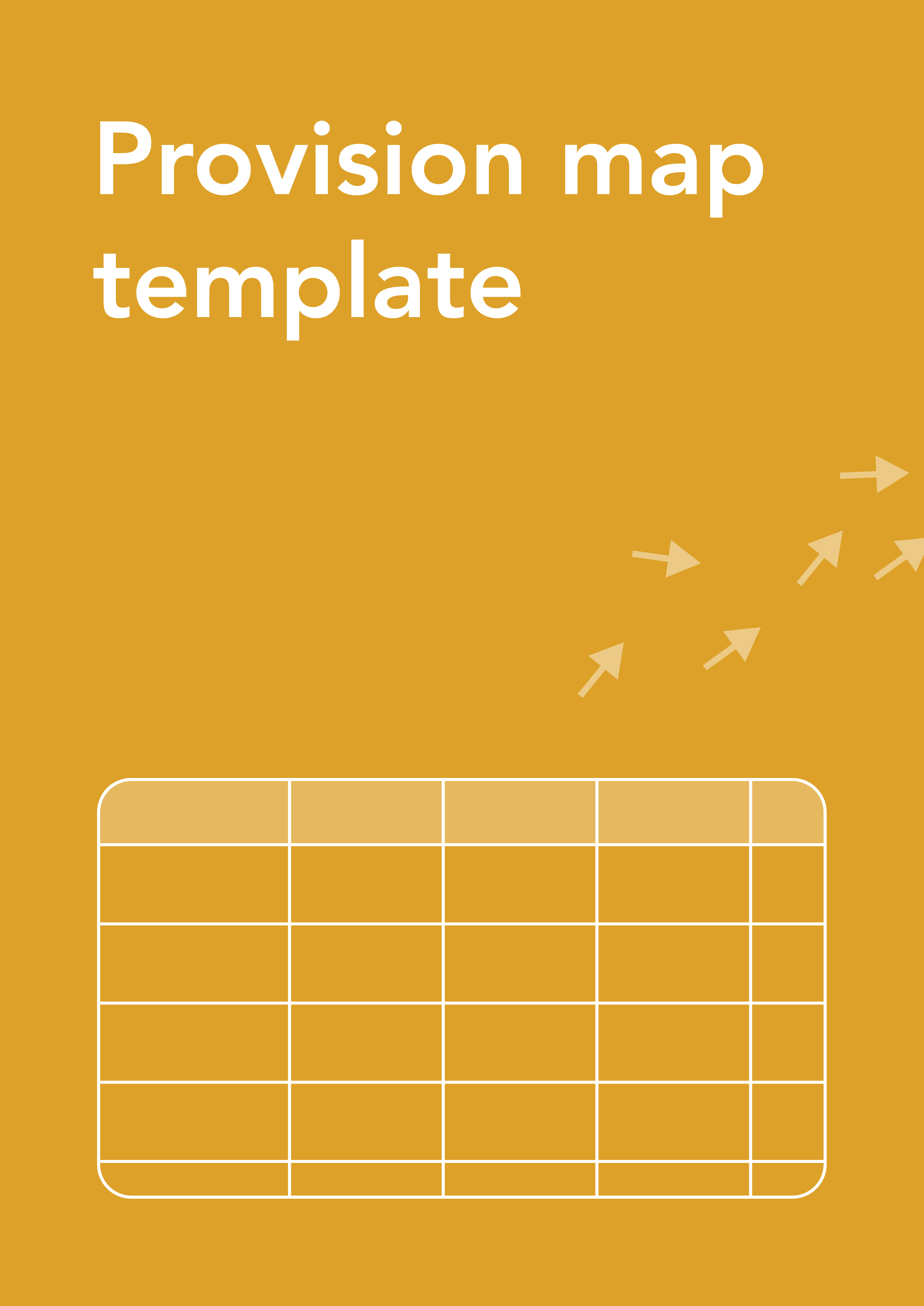 Provision map template
