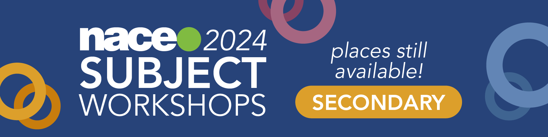 NACE Subject Workshops 2024