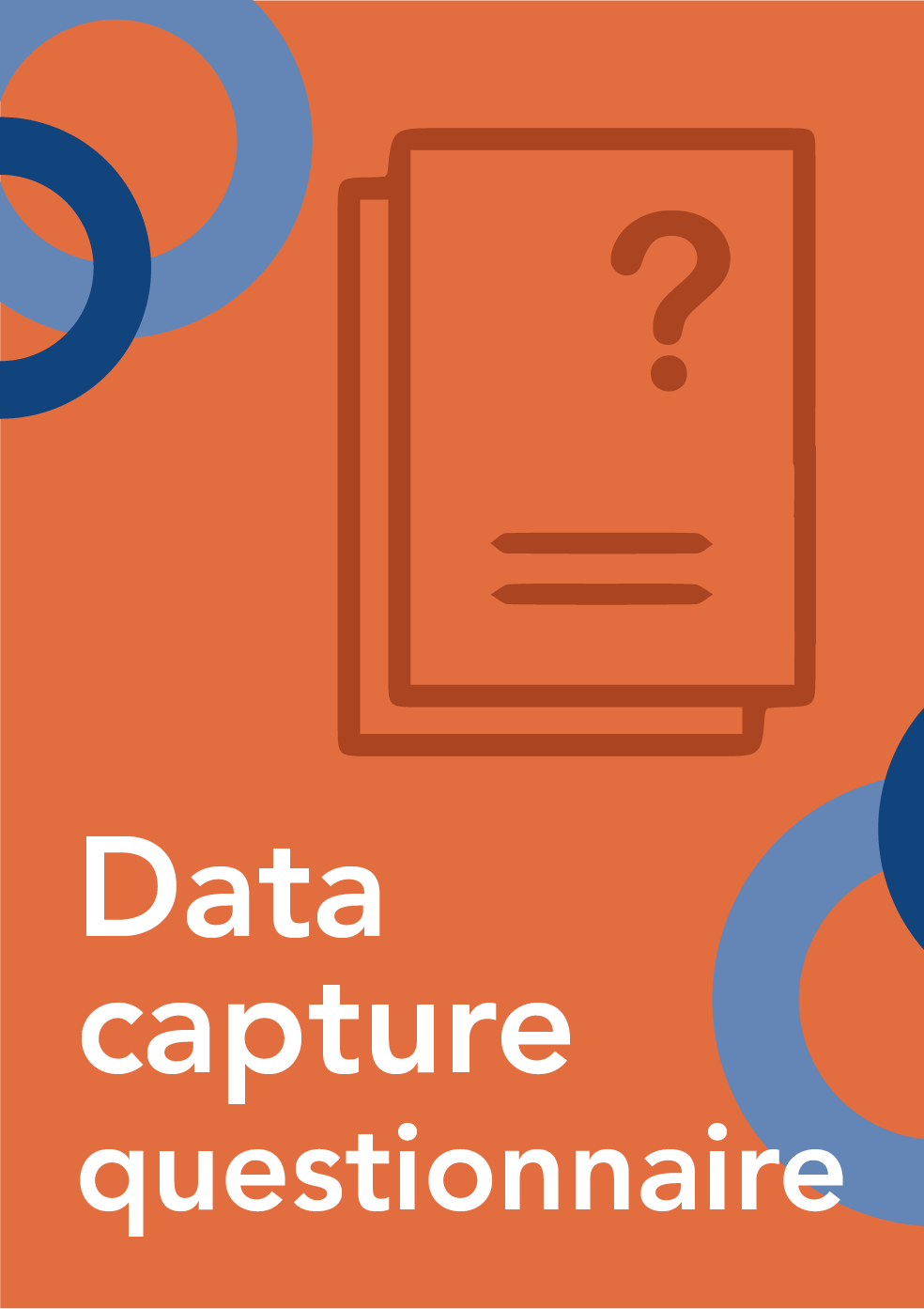 Data capture questionnaire