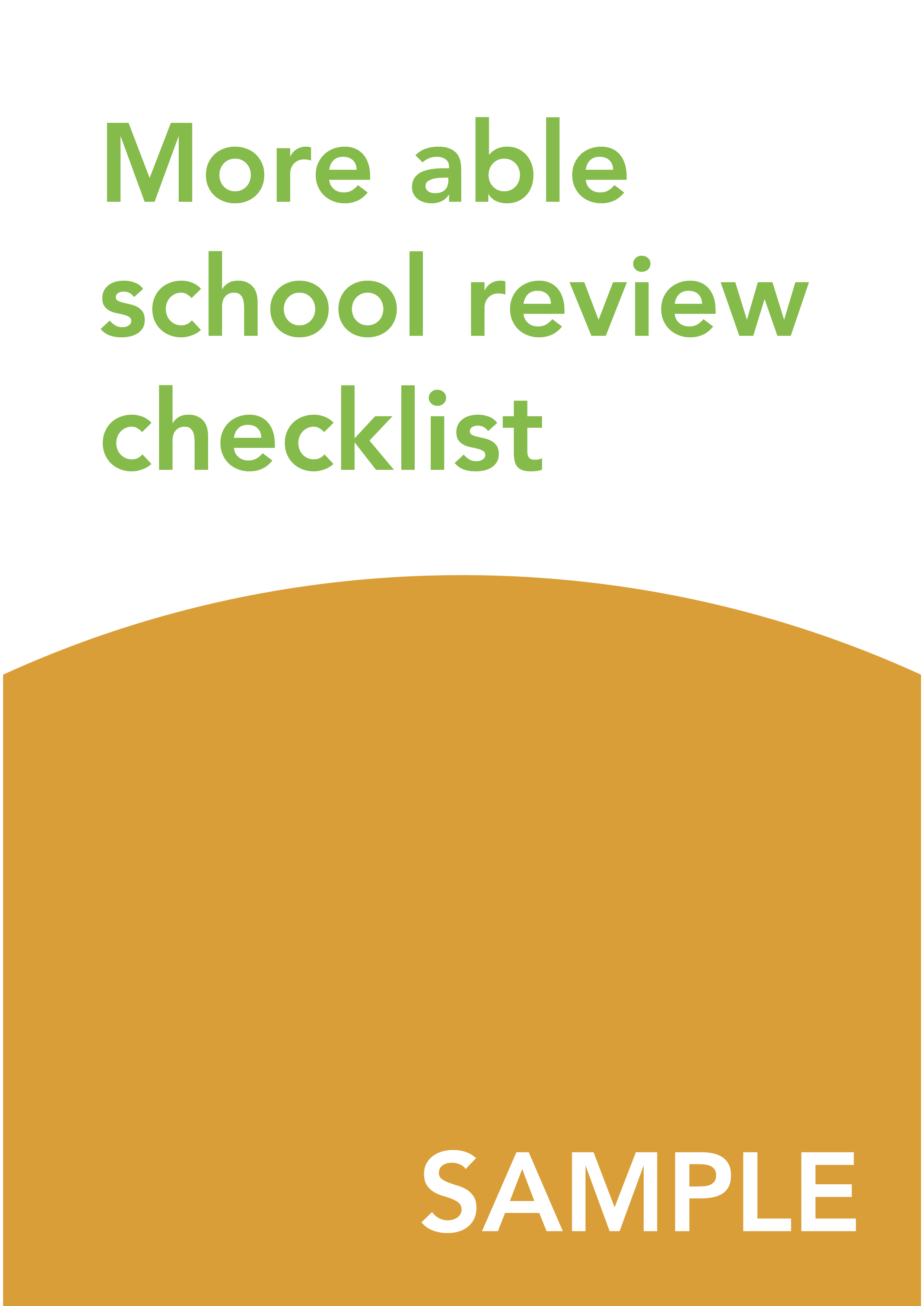 School review checklist