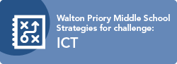 Walton Priory Middle School - Strategies for challenge in ICT