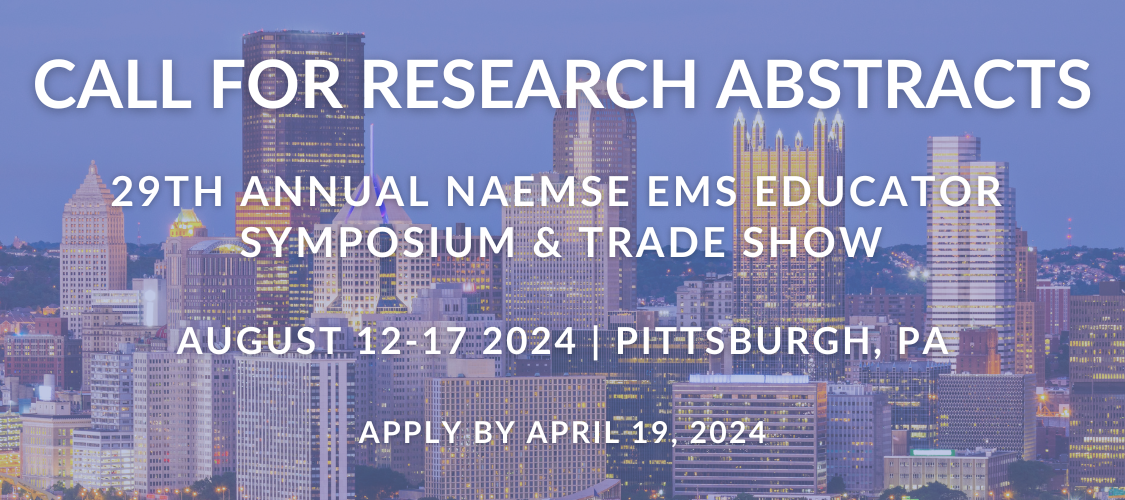 2024 NAEMSE EMS Educator Symposium Research Abstracts National