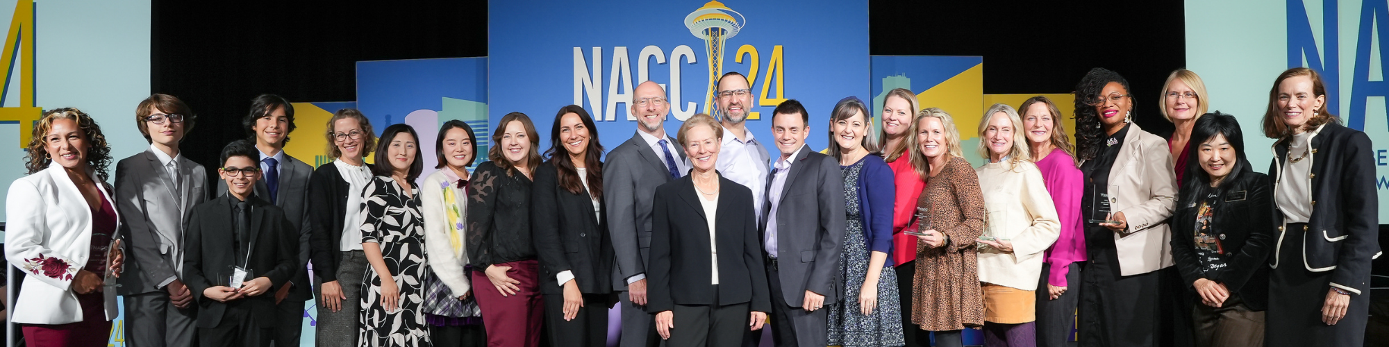 2024 Award Winners standing together at the NAGC24 Convention