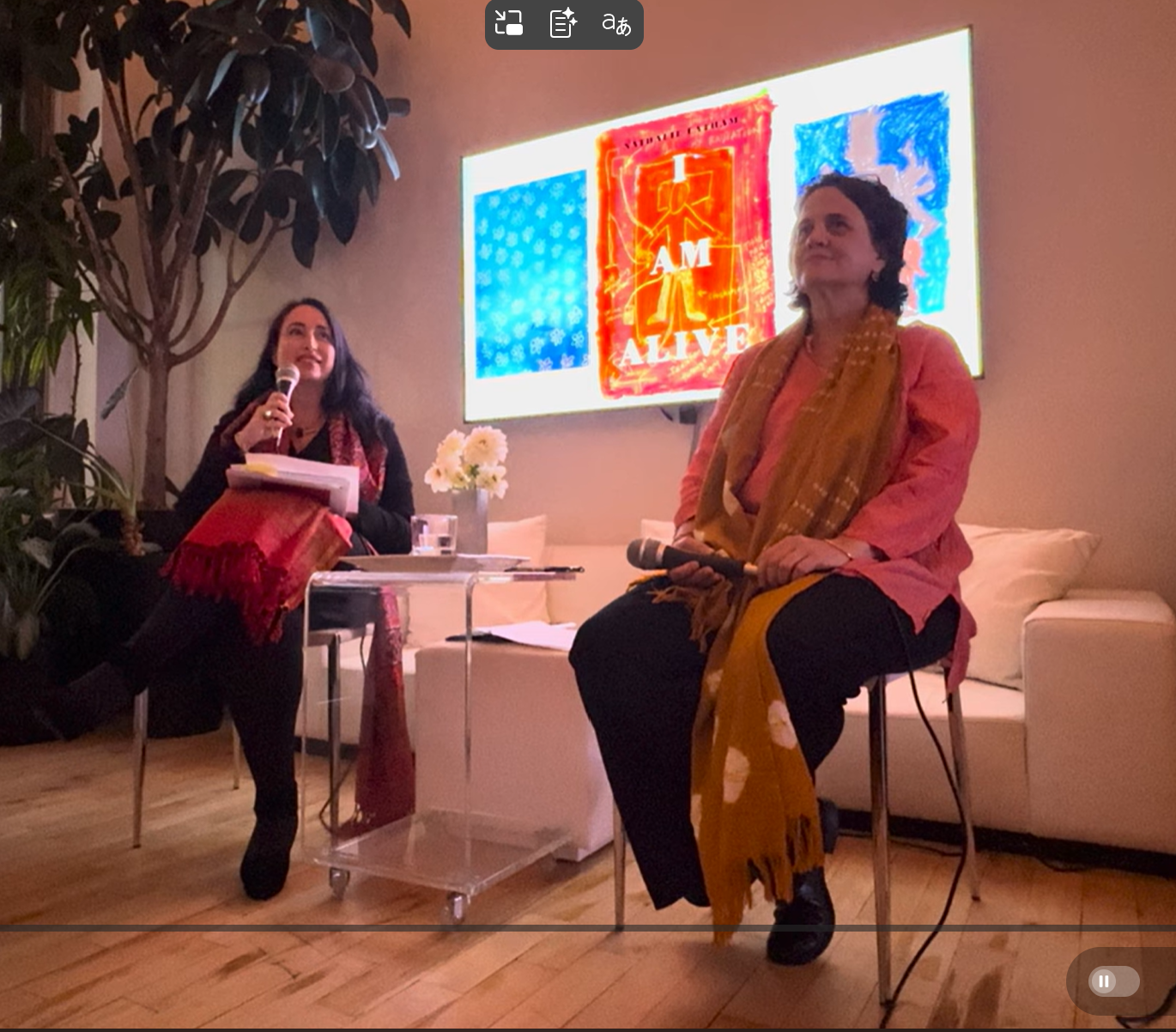 Nathalie Latham Book signing in NYC