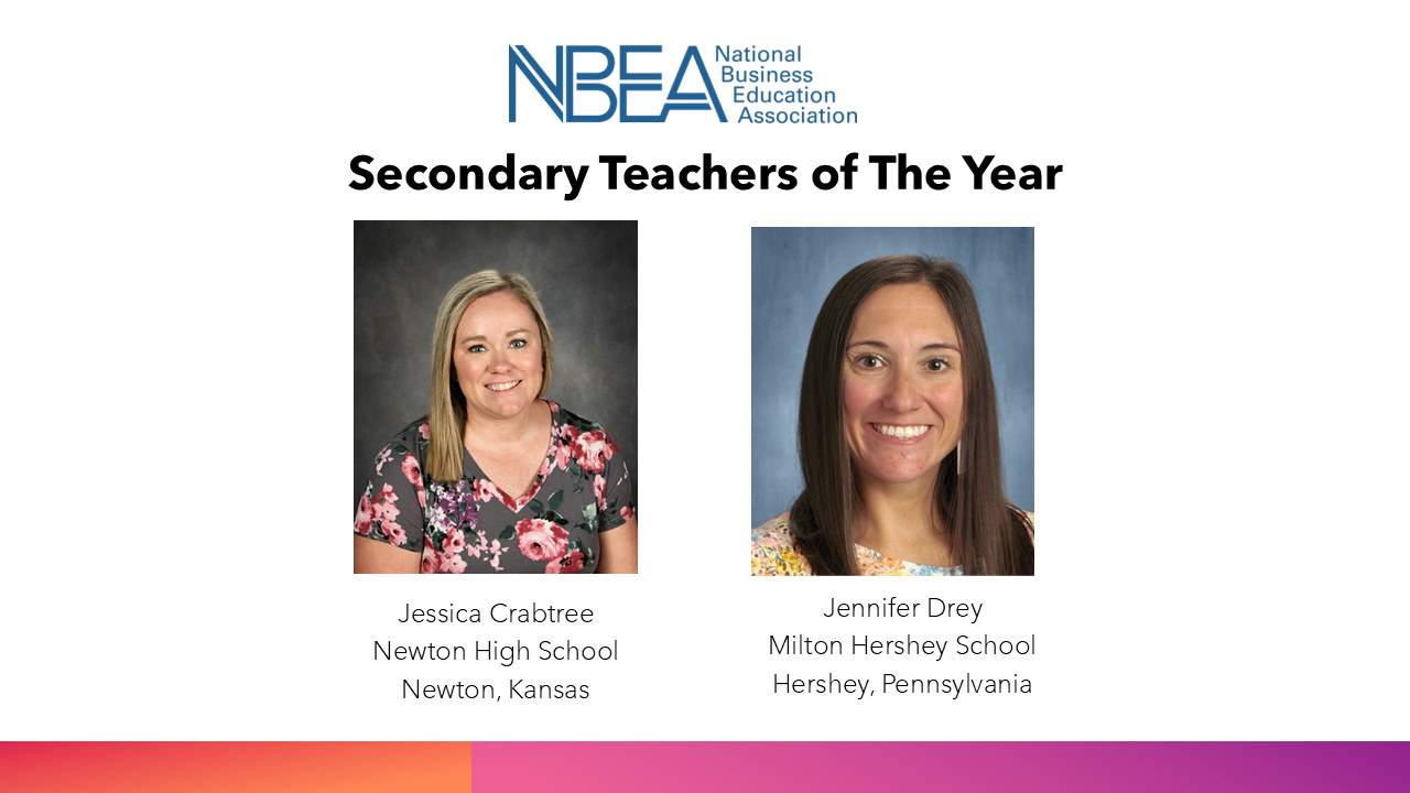 Secondary Teachers of the Year