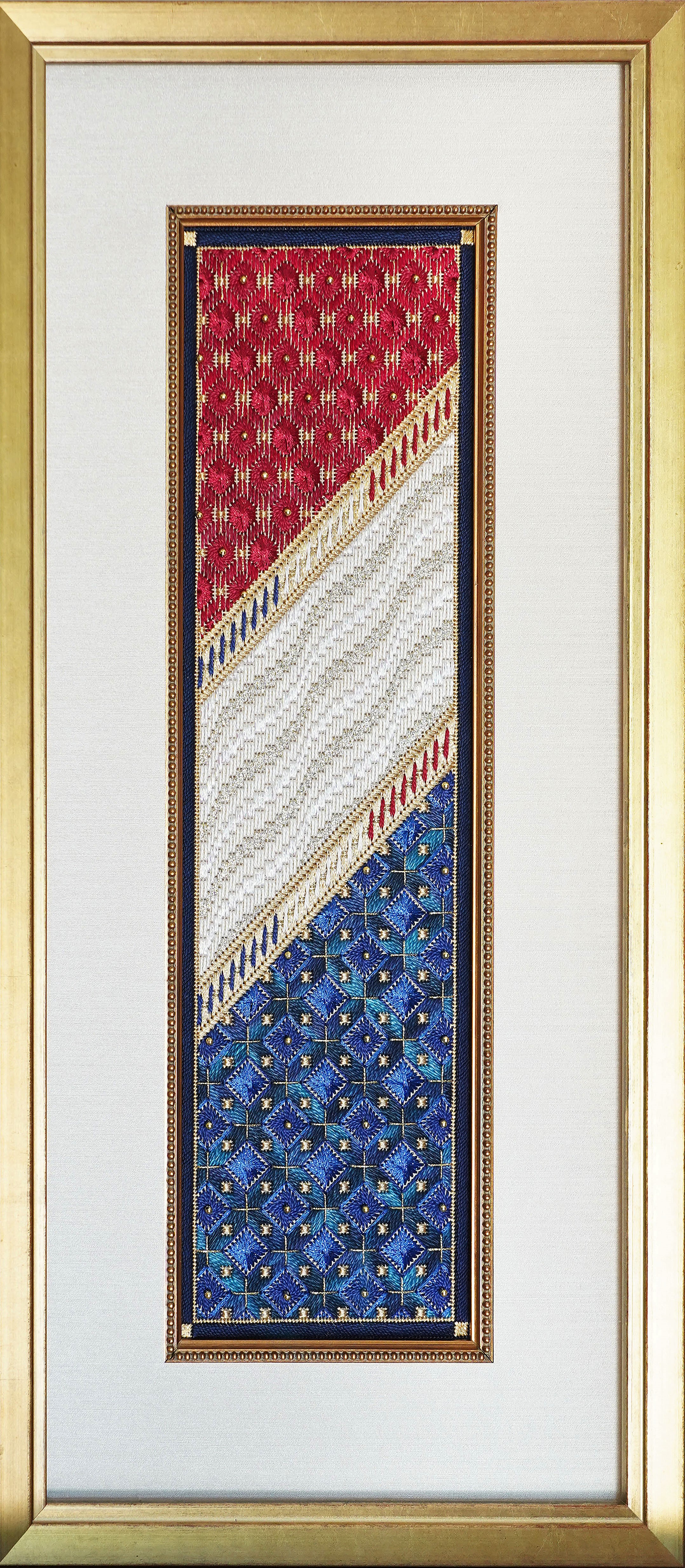 Red White Blue Panel