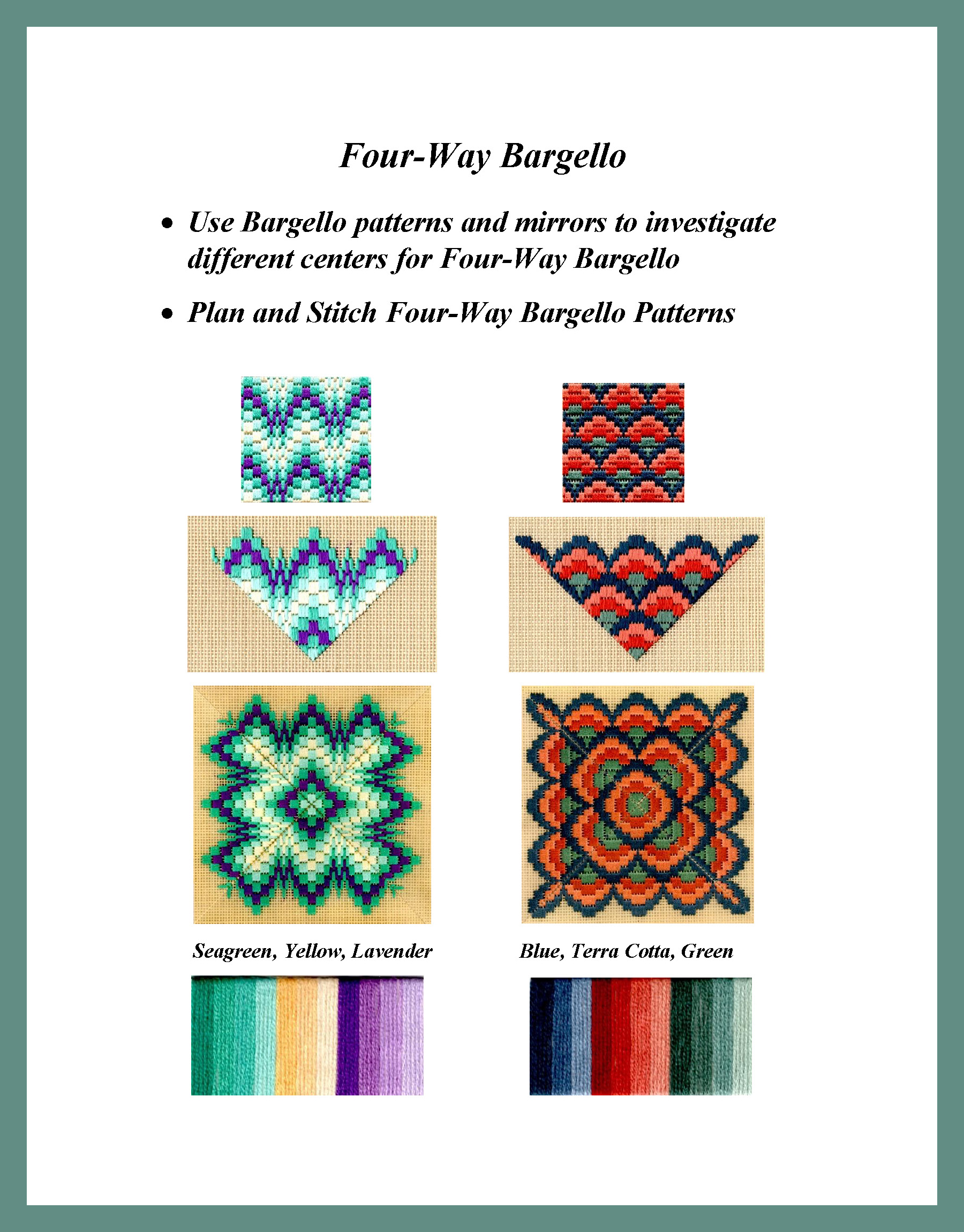 20120 Four Way Bargello