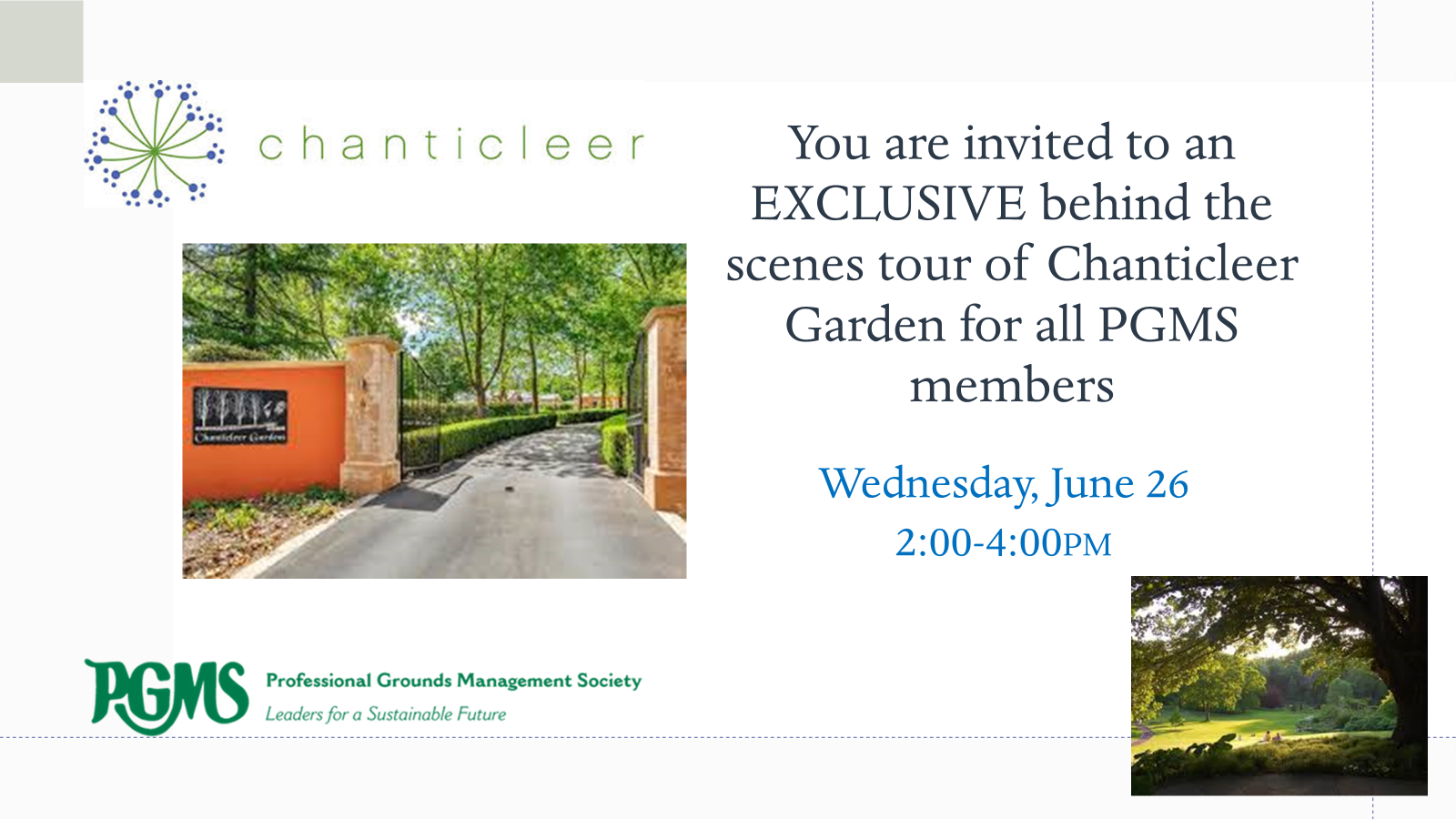 Professional Grounds Management Society