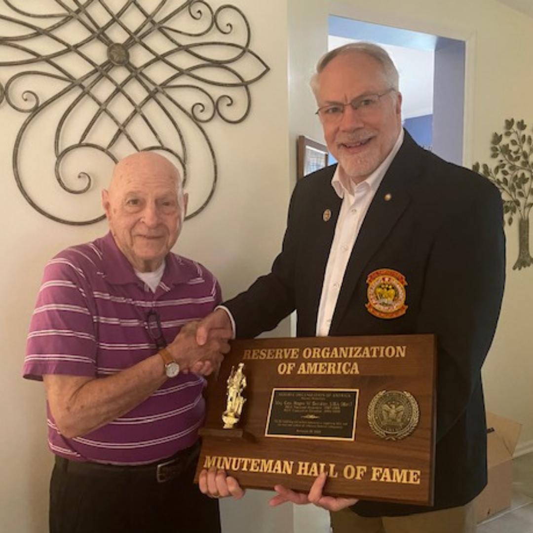 Maj. Gen. Roger W. Sandler, former U.S. Army Reserve chief, inducted ...