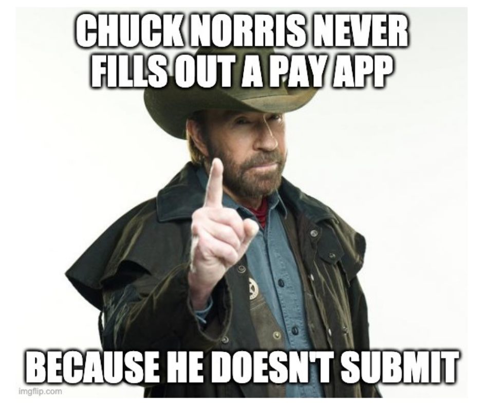 Chuck Norris Pay App Meme