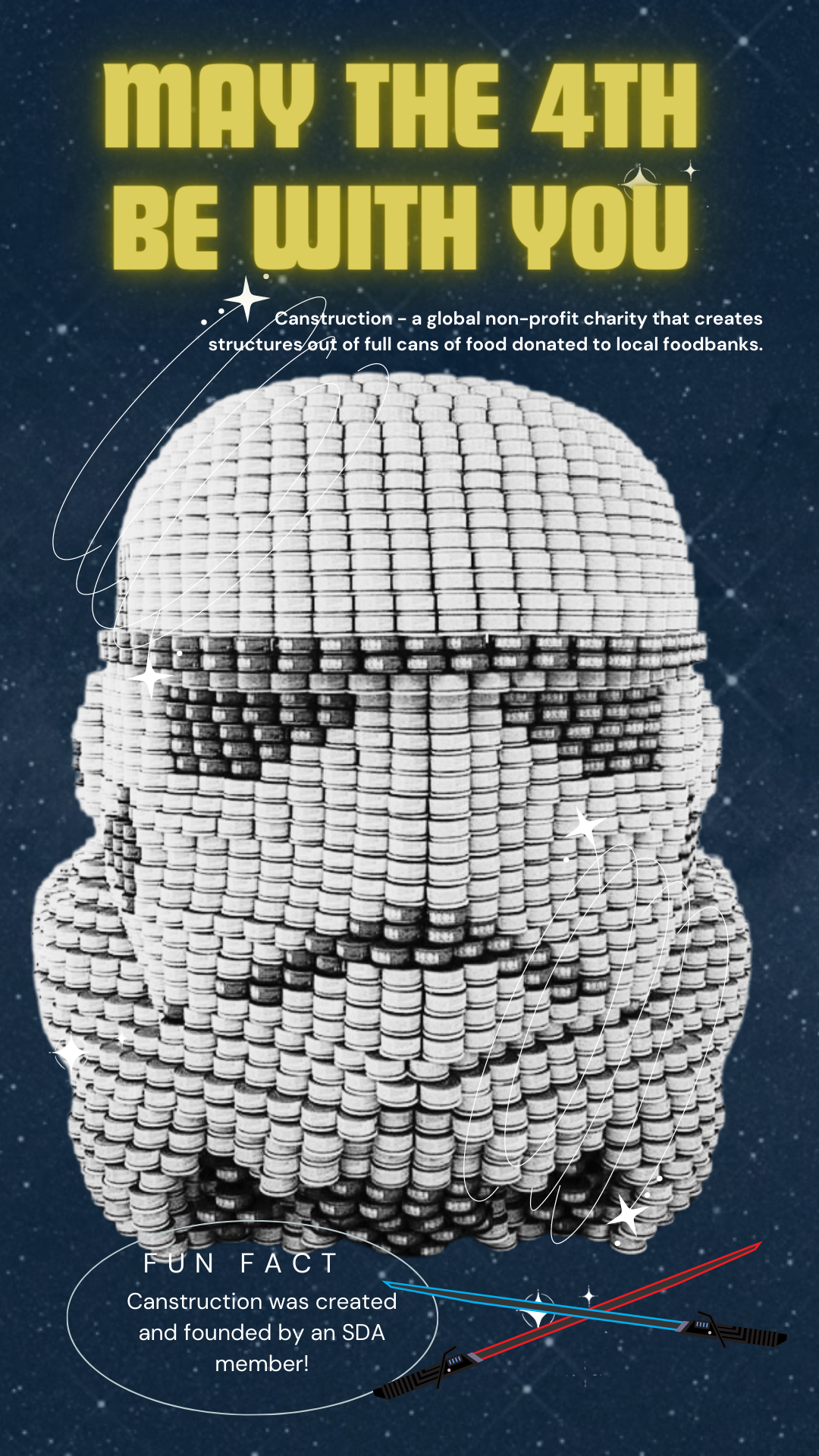 StormTrooper Made Of Cans