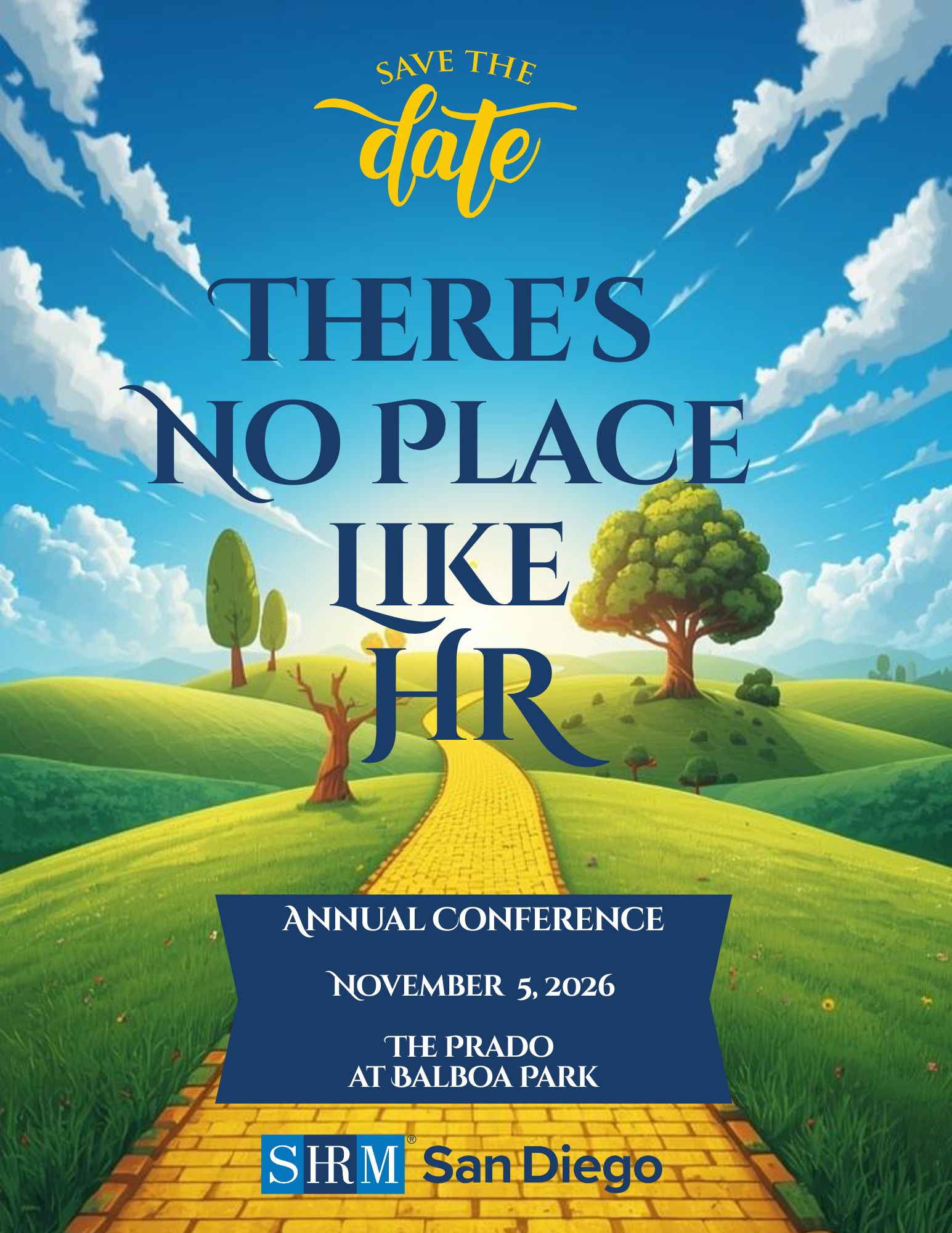 There’s No Place Like HR 2026 SHRM San Diego Annual Conference graphic