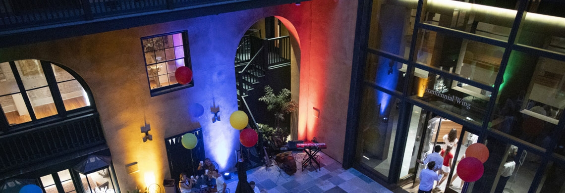 Historic New Orleans courtyard