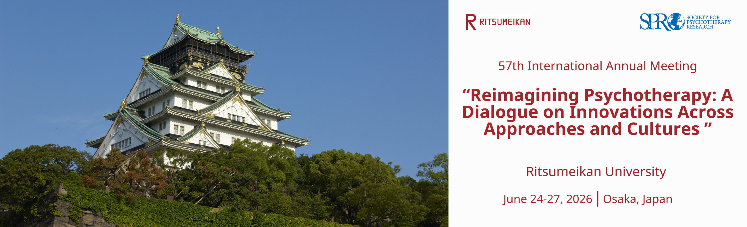 SPR 2026 International Annual Meeting Osaka