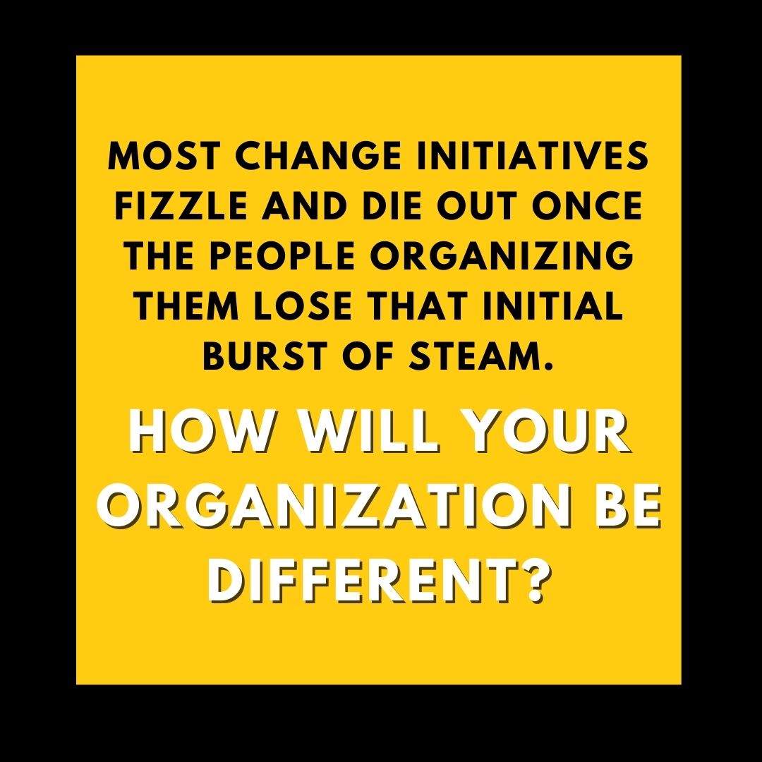 How will your organization be different?