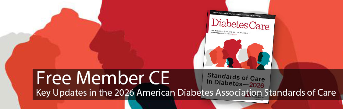 Free Member CE: Key Updates in the 2026 ADA Standards of Care