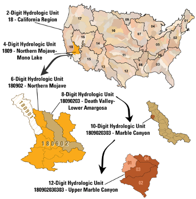 Huc 10 Watershed Map What The Heck Is A Huc? - Texas Floodplain Management Association