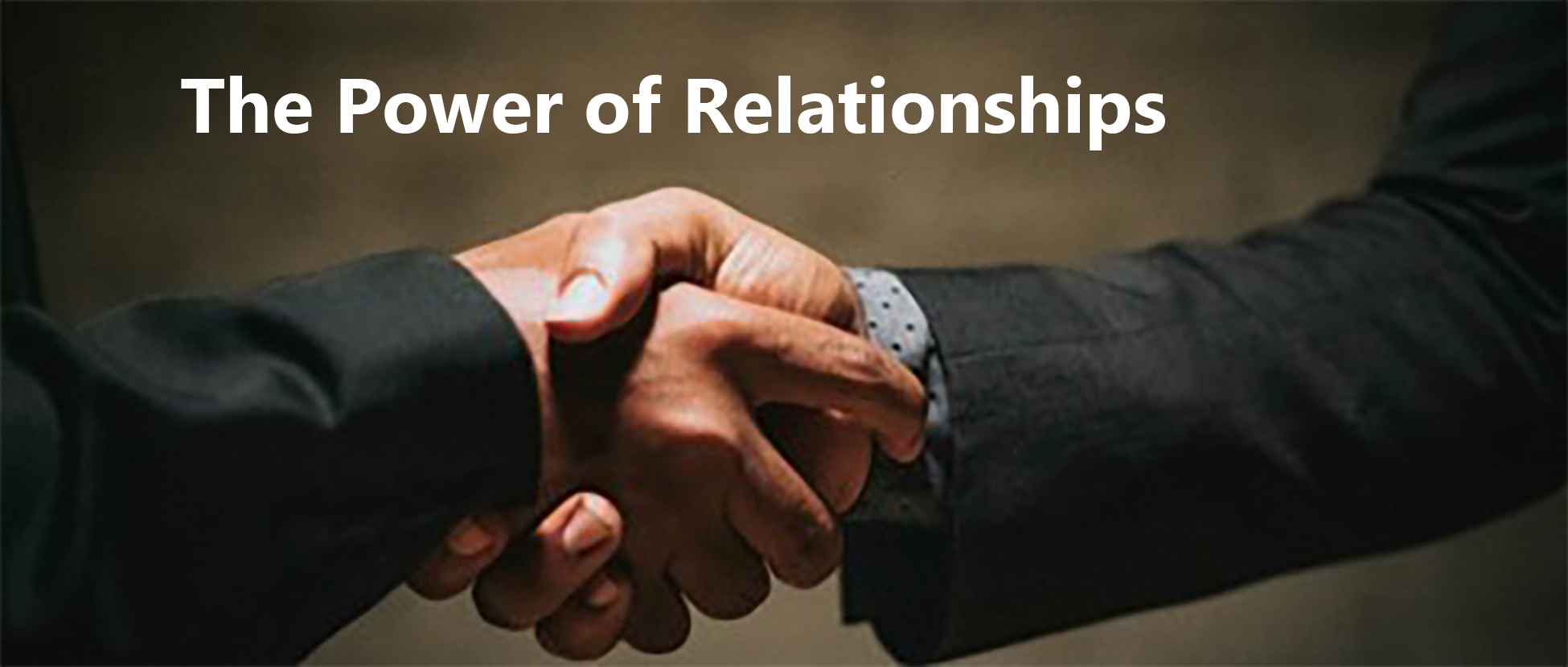 Photo of a handshake between two people