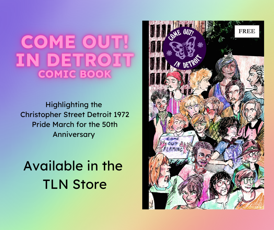 Come Out! In Detroit Comic Book.