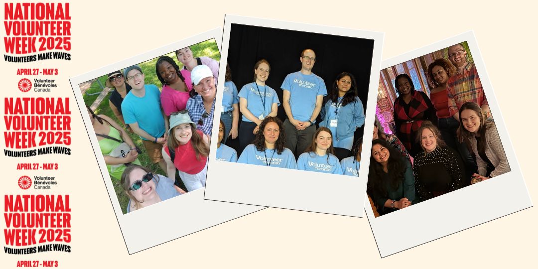 Pictures of Volunteer Toronto staff and volunteers