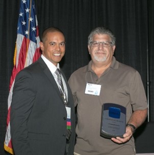 Normand Goulet receives 2019 VWEA Stormwater Splash Award