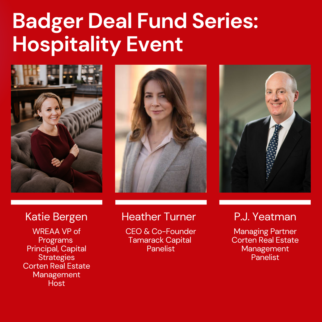 Badger Deal Fund Series Hospitality Event Wisconsin Real Estate