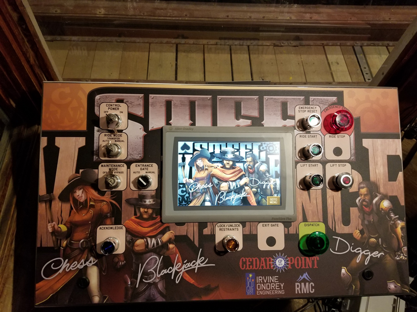 [Lightning Run, Kentucky Kingdom] Behind the Scenes photos r/rollercoasters