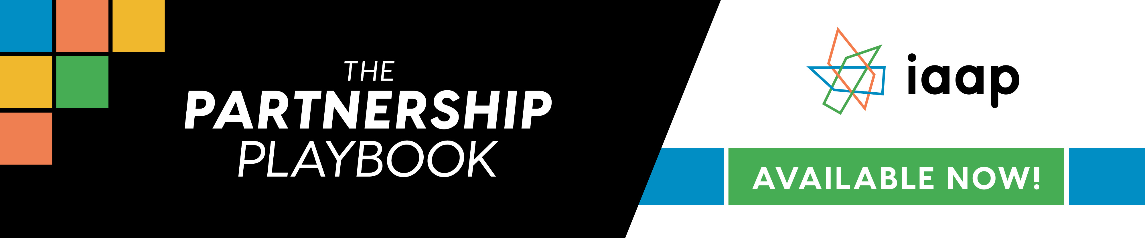 The Partnership Playbook - available now